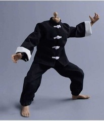 1/12 Scale Soldiers Chinese Tunic Suit Tang Suit Kung Fu Suit Clothes Suits