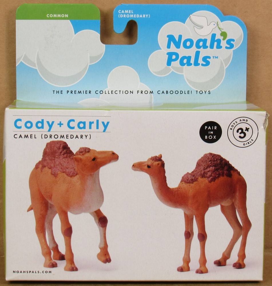 Noah’s Pals “Cody & Carly” Camel (Dromedary) 1:24 Wildlife Animal Figures NIB