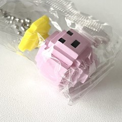 Tamagotchi Maruten Pixel Dot Charm Series Key Chain Bandai Gashapon Capsule Toy