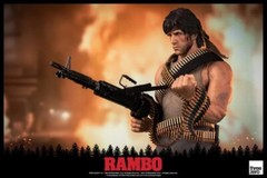 ThreeZero First Blood John Rambo Sylvester Stallone 1/6 Scale Action Figure-NEW