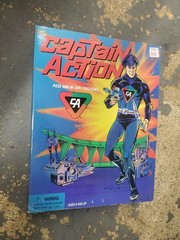 Captain Action Figure Set Playing Mantis Hero Series