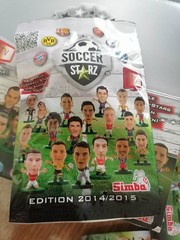 FOOTBALL PLAYERS TOYS SOCCER STARZ EDITION 2014/2015 Not opened 23 Piece+ IBRA