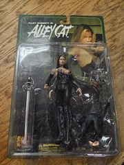 Action Toys Alley Baggett Is Alley Cat Black Version Action Figure Sealed Sword