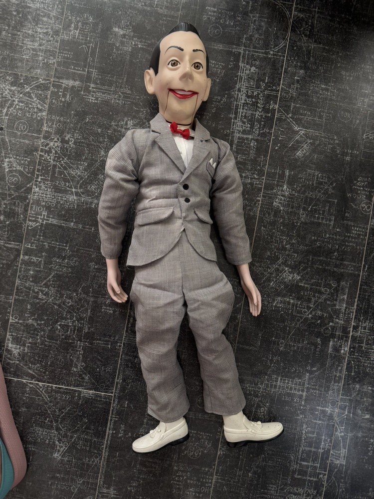 Vintage 1987 Matchbox Toys Pee-Wee Herman Talking Pull String Doll