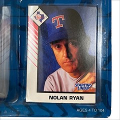 NIB 1993 Starting Lineup Nolan Ryan Action Figure and Collectors Cards