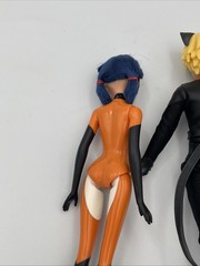 2 Miraculous Ladybug Dolls: Cat Noir 11″ Action Fashion Doll Figure Toy T4