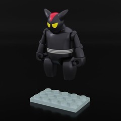 GSC BRICKROID TETSUJIN28 ROBOT SET ACTION FIGURE 50mm
