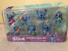 New Disney Stitch Collectible Figure Set 7 pcs Kids Toys for Ages 3 and up