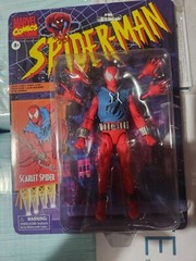 Marvel Legends Spider-Man Comic Retro Scarlet Spider 6-Inch Action Figure Hasbro