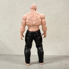 PB-XLD-PT: Black Deluxe faux leather pants for 7″ Muff Adam or WWE muscular body