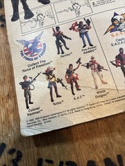 VTG RAMBO NEW Coleco 1985 1986 RAMBO The Force of Freedom Action Figure See Pics