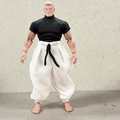 PB-GOJO-SET-FIN: Jujutsu Kaisen Gojo Final Battle Outfit for Romankey 1/12 body