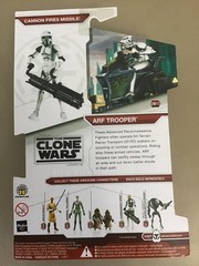 ARF Trooper Star Wars The Clone Wars 3 3/4 In Action Figure