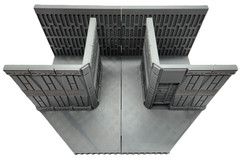 1:18 Scale Modular Sci-Fi Corridor Diorama Star Wars Inspired Display for 4-Inch