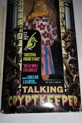 New in Box 1994 Cryptkeeper Talking Figure 12″ Hawaiian Outfit Ace Novelty MIP