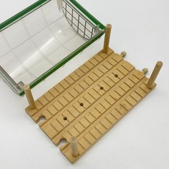 KNAPFORD STATION Thomas & Friends Wooden Railway Vintage 1995 MISSING BENCHES