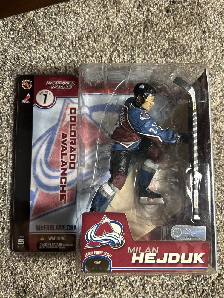 McFarlane Sportspicks NHL Colorado Avalanche Milan Hejduk Action Figure