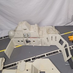 1985 GI Joe USS Flagg Aircraft Carrier Hasbro for parts or Restoration