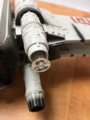 Star Wars Luke Skywalker’s X-Wing Fighter 1998 WORKING missing missiles &