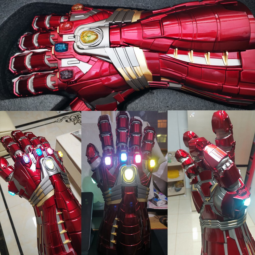 IN STOCK 1/1 Hulk Infinity Gauntlet Metal Wearable Action Figure Model Cosplay