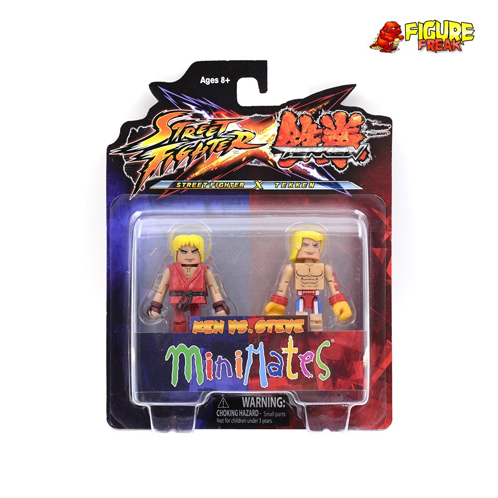 Street Fighter X Tekken Minimates Series 1 Ken vs Steve