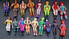 1980’s G.I. Joe Cobra ARAH Action Figures Collection Lot YOU PICK