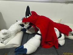Anime Huckmon Plush Doll Stuffed Soft Pillow Toy 60cm/23.4” Refined Xmas Gift