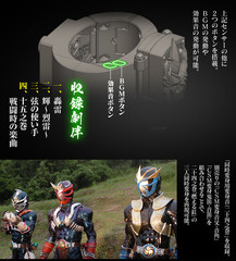 CSM HENSHIN KIGEN ONJOU & ONKA Kamen Rider Hibiki Premium Bandai NEW Mar.