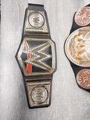 WWE Wrestling Replica Belt Lot TAG TEAM 2010 HEAVYWEIGHT 2014 NXT 2017 Plastic