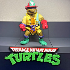 1991 Vintage TMNT Hose ‘Em Down Don Near Complete Figure Teenage Mutant Turtles