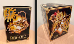 Saint Cloth Myth EX Original Color Edition Scorpio Milo. Tamashii Web Shop.