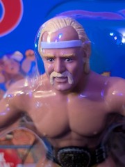 WWE SUPERSTARS LJN HULK HOGAN RETRO ACTION FIGURE BLUE CARD MOC WWF Superstars