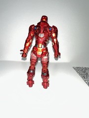 Sentinel RE:EDIT Iron Man Poseable Action Figure Red Armor COMPLETE!!🔥🔥