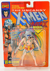 Vintage Marvel X-Men Lot of 5 Wolverines 1991-96 w/Official Trading Card NEW