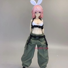 1/12 Scale Hoodie Cargo Pants Clothes Set Model For 6″ Thin Action Figure Body