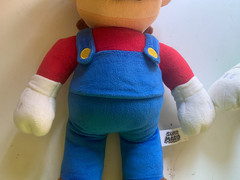 (2-Pack) Super Mario World of Nintendo Jumbo 20 Inch Stuffed Plush Mario & Luigi