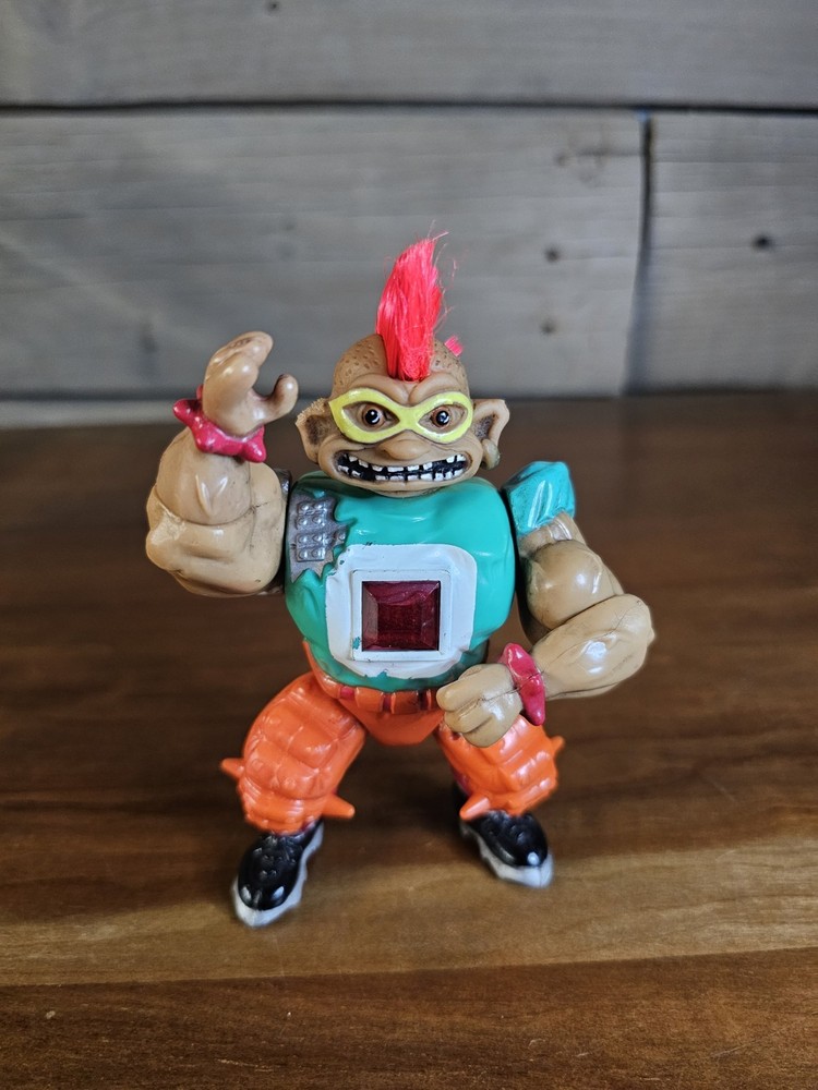 STONE PROTECTORS CHESTER GRIDIRON GIANT WORKING 1993 ACE NOVELTY TROLL FIGURE