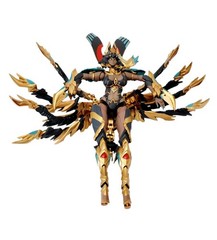 7″ Die-cast Metal Big Firebird EX-03 Nacha Collection Mecha Bulid Action Figure