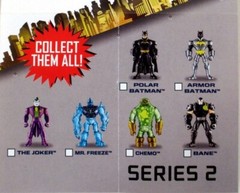 Mattel 2015 Sealed Set Of 6 BATMAN UNLIMITED MIGHTY MINIS Series 2 Action figure