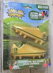 PMI SuperGoal Soccer All Stars Figures Shoe Capsule 2 PK FIFA World Cup 2026 NEW