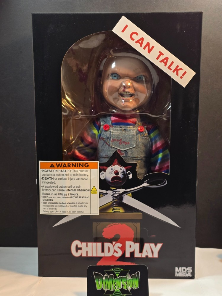 MEZCO MDS MEGA CHILD’S PLAY 2 – CHUCKY TALKING ACTION FIGURE