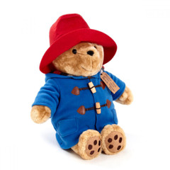 ~❤️~PADDINGTON BEAR Sitting LARGE 30cms Teddy Plush Soft Toy BNWT~❤️~