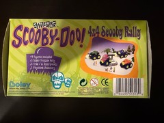 Scooby-Doo 4×4 Scooby Rally Set Of 4 Monster Trucks And Mini Figures 1999 Boley