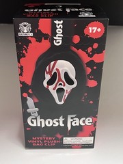 Culturefly Ghost Face Mystery Vinyl Plush Bag Clip Scream 2026 Spirit Halloween