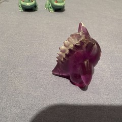 1999 POKÉMON FIGURES AND COINS SET WITH TWO-“RARE” PURPLE AND TRANSLUCENT FIGS