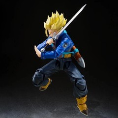 15cm Anime Dragon Ball Z Figures Shf Super Saiyan Trunks Future Boy Torankusu To