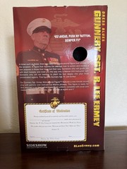 Sideshow Collectibles 12-inch Dress Blues Gunnery Sgt. R. Lee Ermey