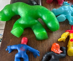 Lot of 10 Vintage Heroes of Goo Jit Zu Figures Moose Toys