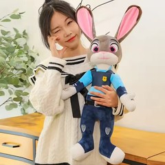 40cm Disney Cartoon Cute Animal Rabbit Judy, Fox Mr. Nick Plush Toy Bedroom
