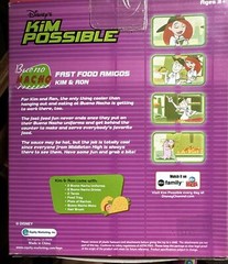 Disney Kim Possible Fast Food Amigos Kim & Ron 4″ dolls NEW Equity Marketing